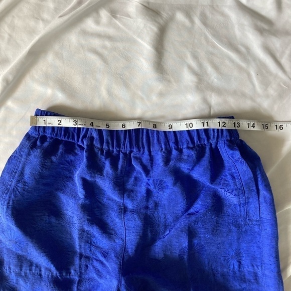 Chico's Pants - Size 0 Pull On Starburst Silk Linen - Picture 5 of 9